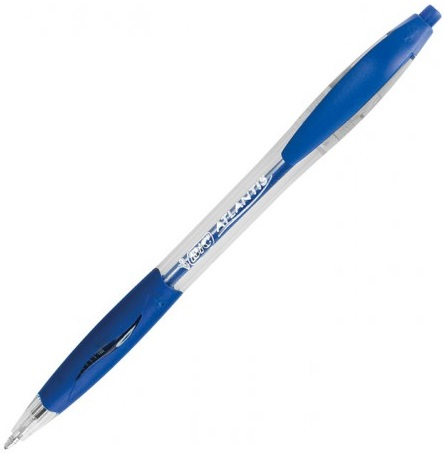 BIC TÜKENMEZ KALEM ATLANTIS CLASSIC 1.0 BASMALI 12 Lİ MAVİ 8871311