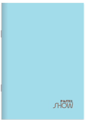KESKİN DEFTER PASTEL SHOW A4 PP KAPAK DİKİŞLİ 80 YP. KARELİ 324622-99