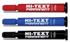 HI-TEXT PERMANENT MARKER KESİK UÇLU 830PCM MAVİ