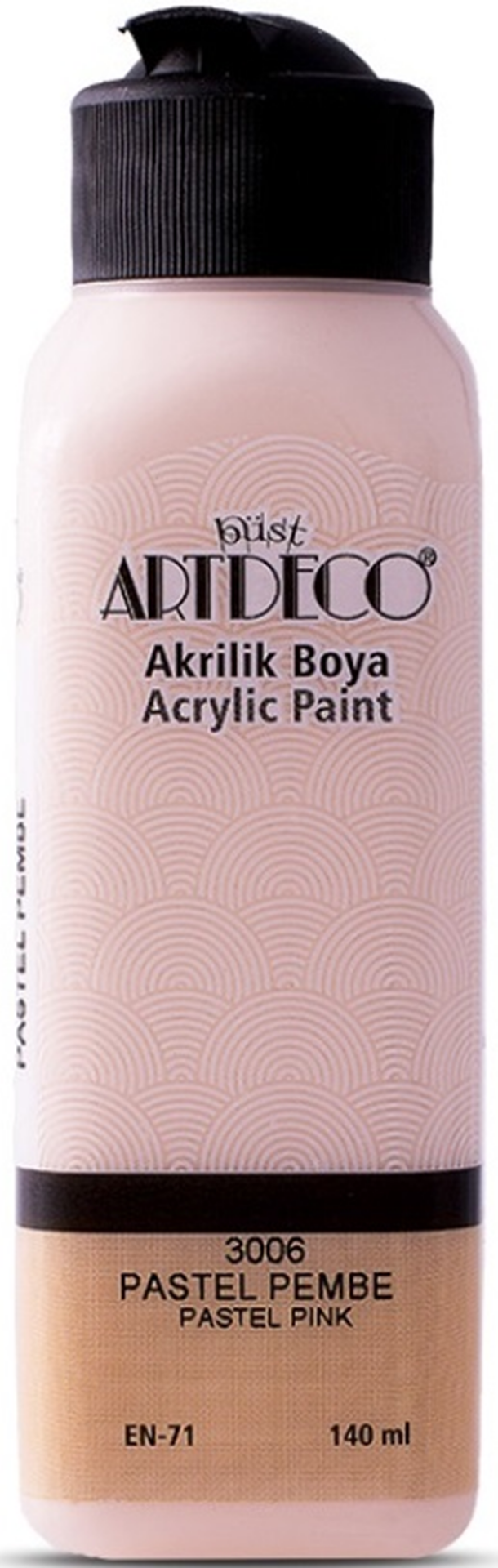 ARTDECO AKRİLİK BOYA PASTEL 140 ML PEMBE Y-070R-3006