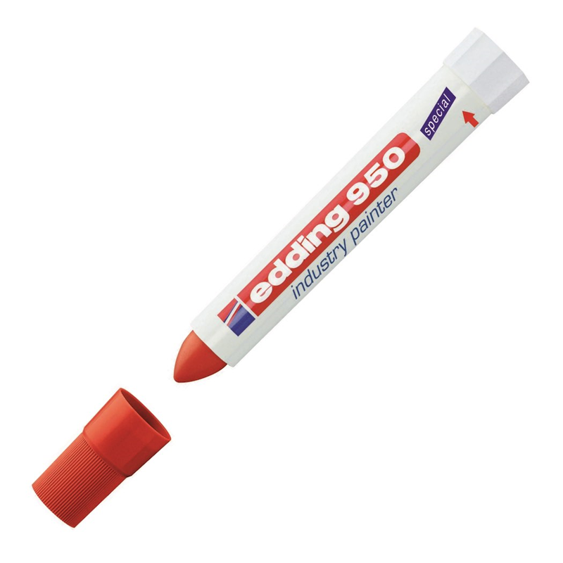 EDDING ENDÜSTRİ MARKÖR E-950 KIRMIZI