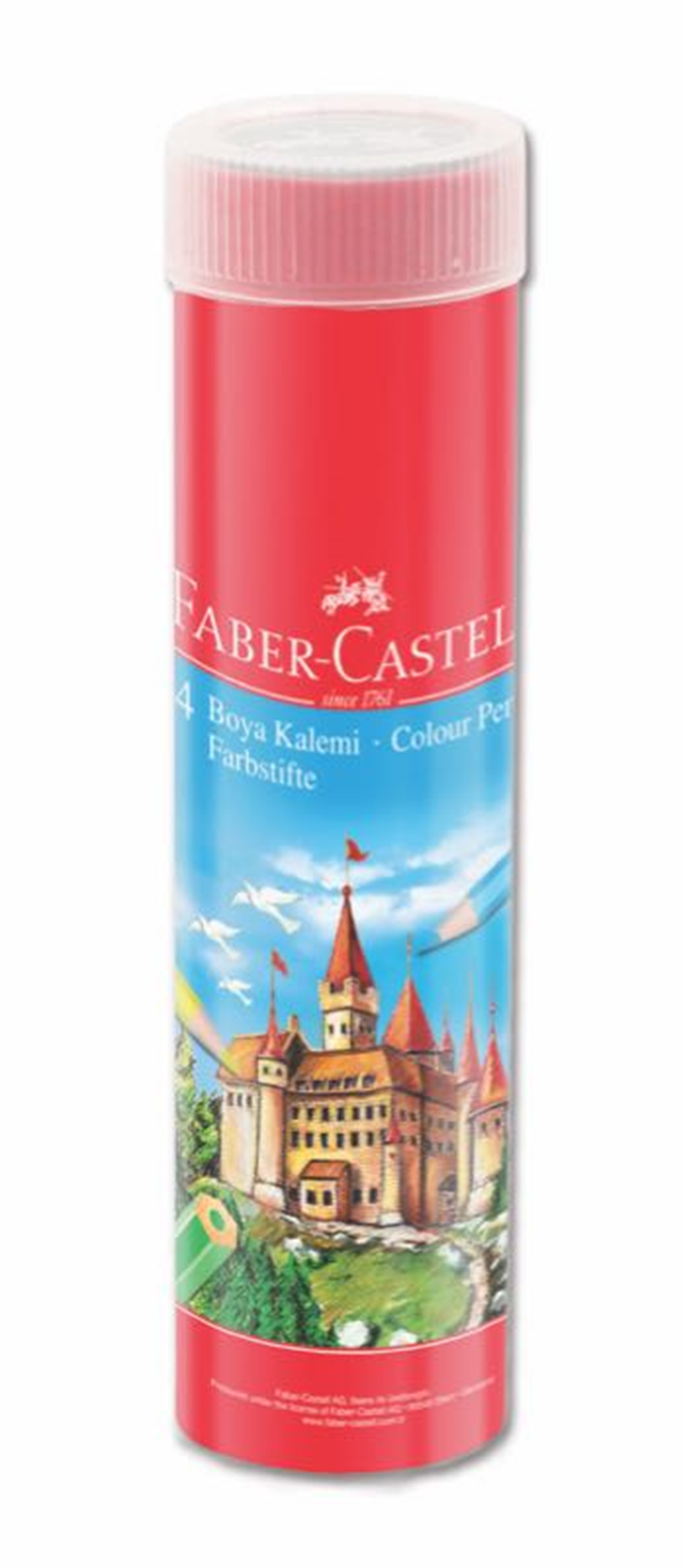 FABER KURU BOYA RED LİNE 24 LÜ TÜP 116524