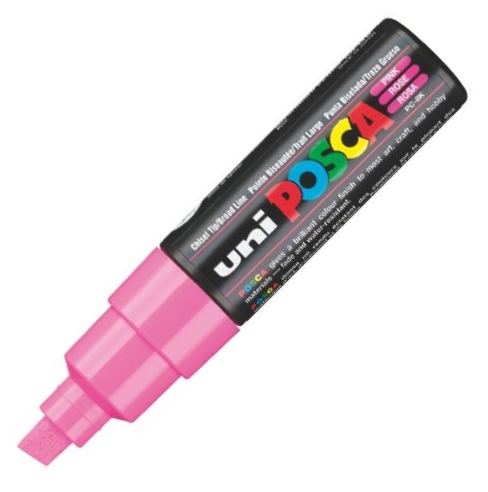 UNİ POSTER MARKÖRÜ POSCA PC-8K 8.0 PEMBE