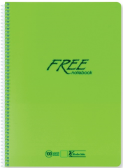 KESKİN DEFTER FREE A4 PP KAPAK SPİRALLİ 60 YP. DÜZ 320400