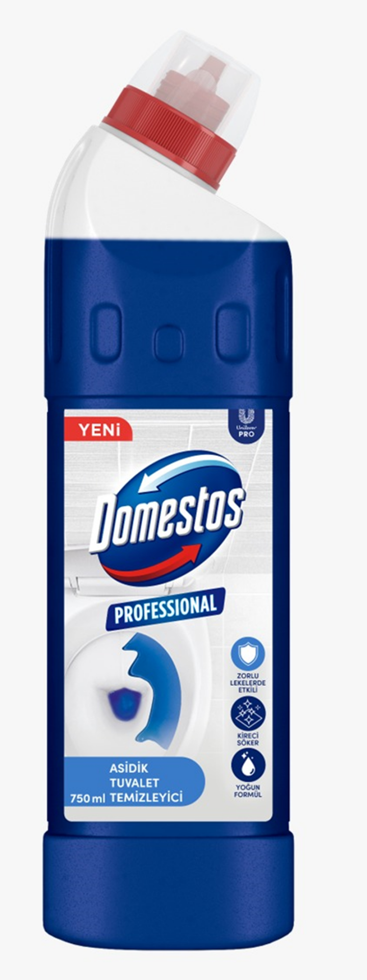 DOMESTOS PROFESSİONAL TUVALET TEMİZLEYİCİ ASİDİK 750 ML 64356488