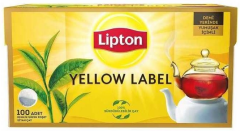 LİPTON DEMLİK POŞET ÇAY 100 LÜ YELLOW LABEL 3.2 GR 70006862-69765867