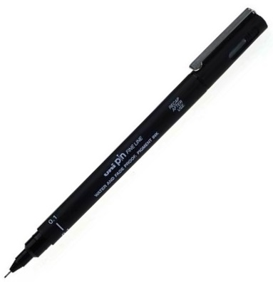 UNİ DRAWING PEN PIN01-200 0.1 SİYAH
