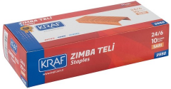 KRAF ZIMBA TELİ 24/6 SARI 1000 Lİ 255G