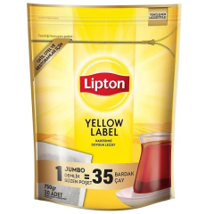 LİPTON DEMLİK POŞET ÇAY 30 LU YELLOW LABEL JUMBO 25 GR 800878