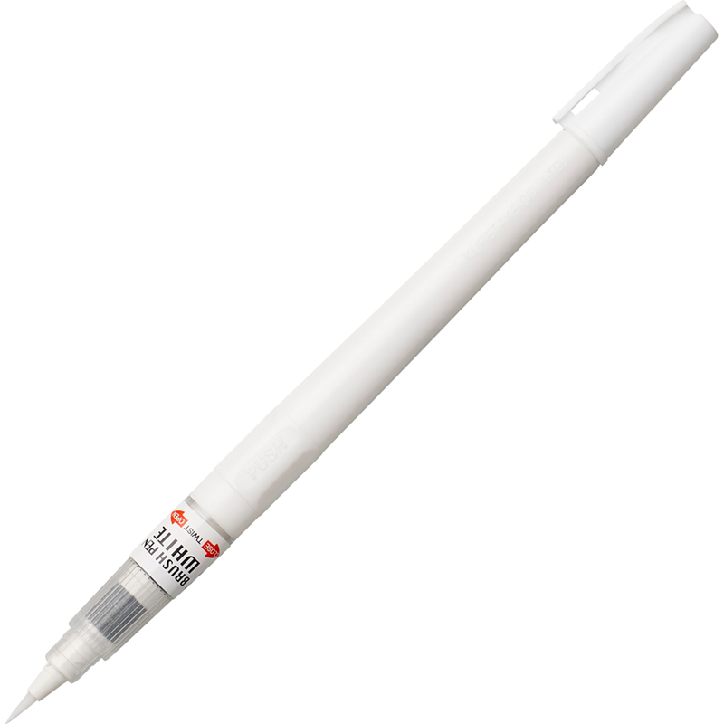 ZIG MANGAKA BRUSH PEN WHITE NO:CNBW01-S