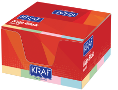 KRAF KÜP BLOK RENKLİ 8x8cm 117G
