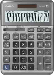 CASIO HESAP MAKİNESİ MASAÜSTÜ DM-1400F 14 HANE