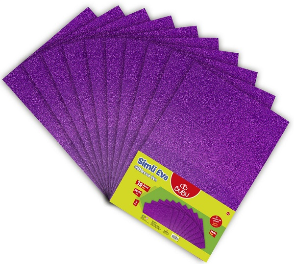 BU-BU EVA 50x70 SİMLİ MOR 10 LU BUBU-EV0032