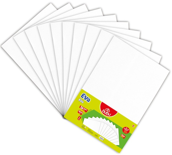 BU-BU EVA 50x70 BEYAZ 10 LU BUBU-EV0008