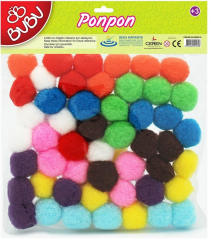 BU-BU PONPON 3CM 50Lİ CRN-BUBU00110