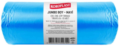 KOROPLAST ÇÖP TORBASI AĞIR SANAYİ JUMBO MAVİ 80x110 800 GR 10 LU 96 MİC. ST01500395