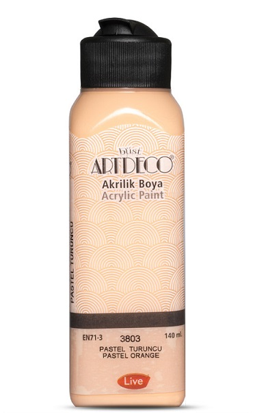 ARTDECO AKRİLİK BOYA PASTEL 140 ML TURUNCU Y-070R-3803