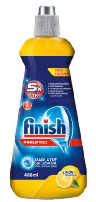 FINISH BULAŞIK MAKİNESİ PARLATICISI 400 ML LİMONLU
