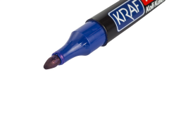 KRAF PERMANENT MARKÖR YUVARLAK UC 220 MAVİ