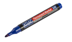 KRAF PERMANENT MARKÖR YUVARLAK UC 220 MAVİ