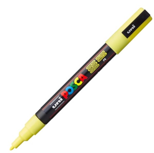 UNİ POSTER MARKÖRÜ POSCA 0.9-1.3 PC-3M GÜNEŞ SARI