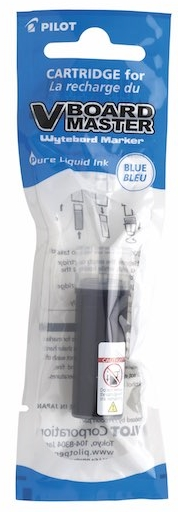 PILOT BEYAZ TAHTA KALEMİ V-BOARD MASTER  KARTUŞU MAVİ WBS-VBM-L