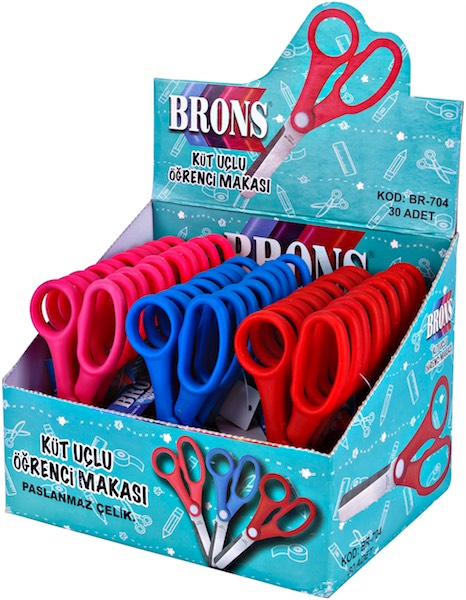 BRONS MAKAS ÖĞRENCİ KÜT UÇLU BR-704