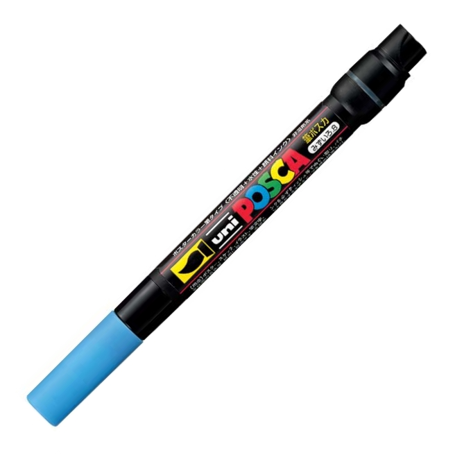 UNİ POSTER MARKÖRÜ POSCA PCF-350 AÇIK MAVİ