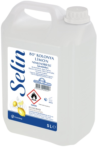 SELİN KOLONYA LİMON NEMLENDİRİCİLİ 5L 7904190