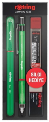 ROTRİNG VERSATİL KALEM VİSUCLİCK + JEL 0.7 OKUL SETİ YEŞİL