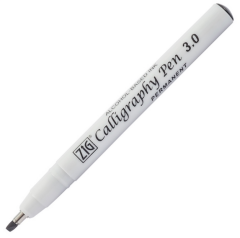 ZIG KALİGRAFİ KALEMİ PCA-310 PERMANENT 3,0MM SİYAH