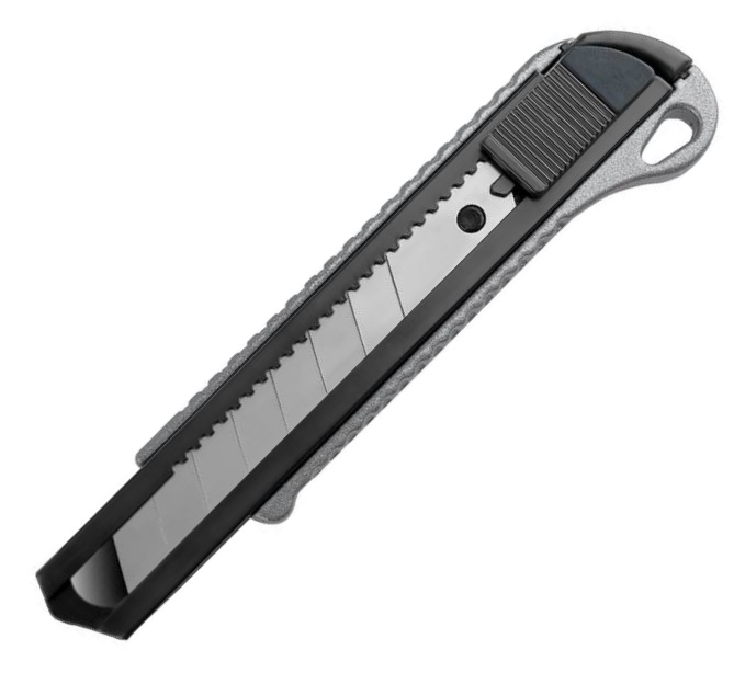 Maket Bıçağı Geniş Metal Gövdeli 630g