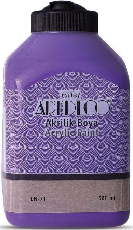 ARTDECO AKRİLİK BOYA 500 ML MOR Y-070L-3608