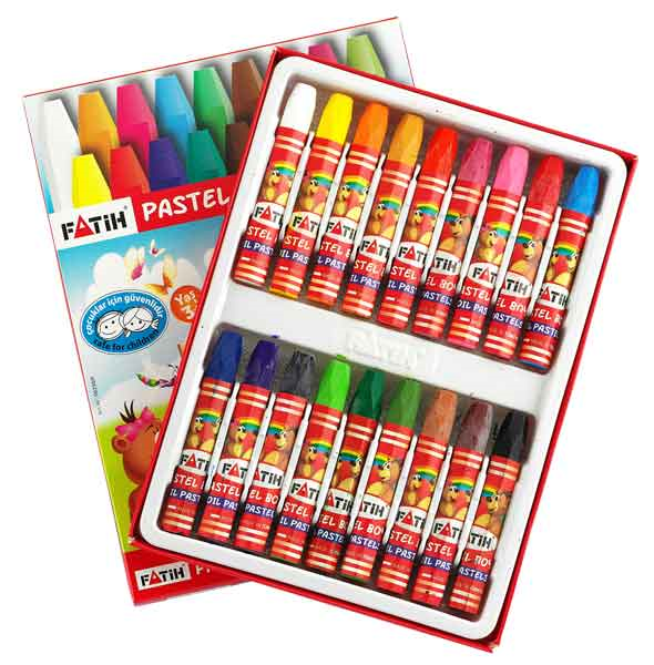 FATİH PASTEL BOYA 18 RENK KİNG SİZE KUTULU 50330