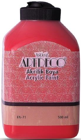ARTDECO AKRİLİK BOYA 500 ML DOMATES KIRMIZI Y-070L-3043
