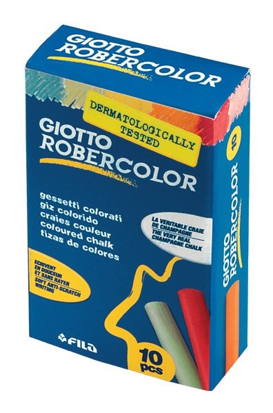 ROBERCOLOR TEBEŞİR 10 LU RENKLİ 538900