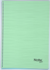 NOTTE DEFTER A4 PASTEL SPR. PP 100YP. ÇİZGİLİ  60-333