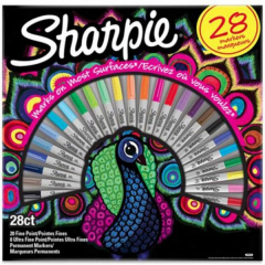 SHARPIE PERMANENT SET FINE 28 Lİ TAVUSKUŞU 2058158