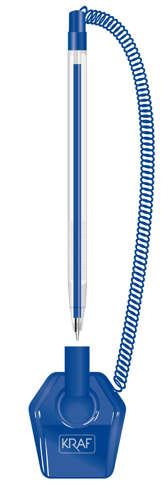 Spiralli Tükenmez Kalem 0.7mm Mavi