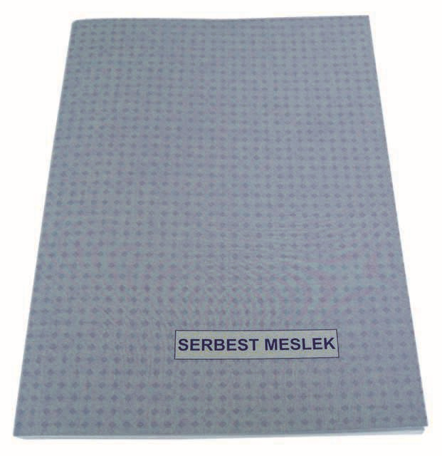 DİLMAN SERBEST MESLEK DEFTERİ KARTON KAPAK 48 YP 7114