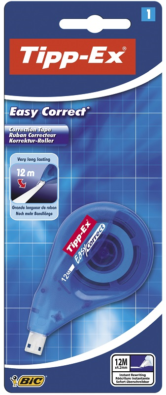 TIPP-EX ŞERİT SİLİCİ EASY CORRECT 4.2 MM x 12 MT 1 BLS. 8290362