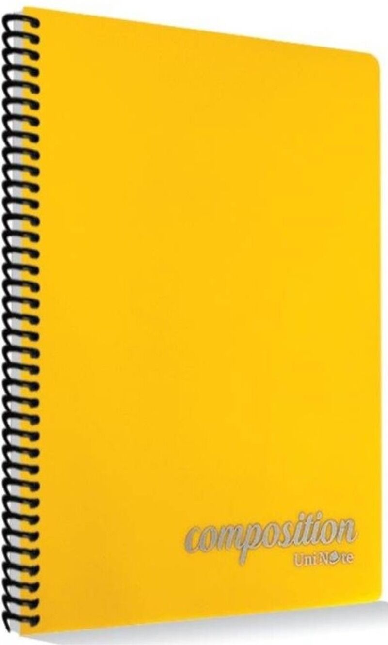 ÇINAR DEFTER A4 COMPOSİTİON SPİRALLİ PP KAPAK 80 YP. DÜZ 72806