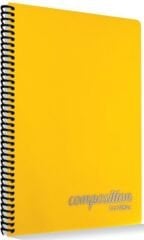 ÇINAR DEFTER A4 COMPOSİTİON SPİRALLİ PP KAPAK 80 YP. DÜZ 72806