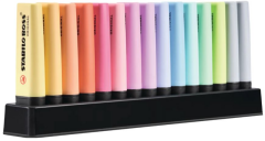 STABILO FOSFORLU KALEM BOSS ORIGINAL SET 15 Lİ YENİ PASTEL 7015-02-5