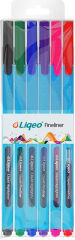 LIQEO FINELINER KALEM 6 LI F-8027-6PVC