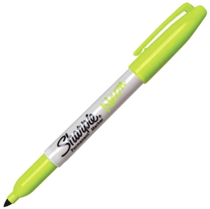 SHARPIE PERMANENT FINE YUVARLAK UÇ F.YEŞİL 1881134
