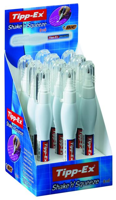 TIPP-EX SIVI SİLİCİ KALEM TİPİ SHAKE 10 LU 8024222
