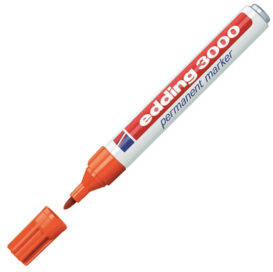 EDDING PERMANENT MARKÖR E-3000 TURUNCU