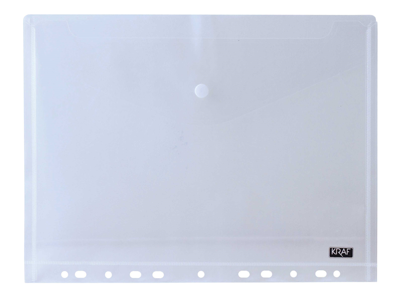 KRAF ÇITÇITLI DOSYA A4 11 DELİKLİ ŞEFFAF 1229