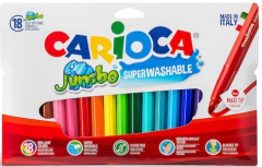 CARIOCA KEÇELİ BOYA JUMBO YIKANABİLİR 18 Lİ 40566